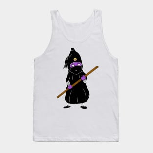 Nightshade Eggplant Vegetable Ninja Clan Tank Top